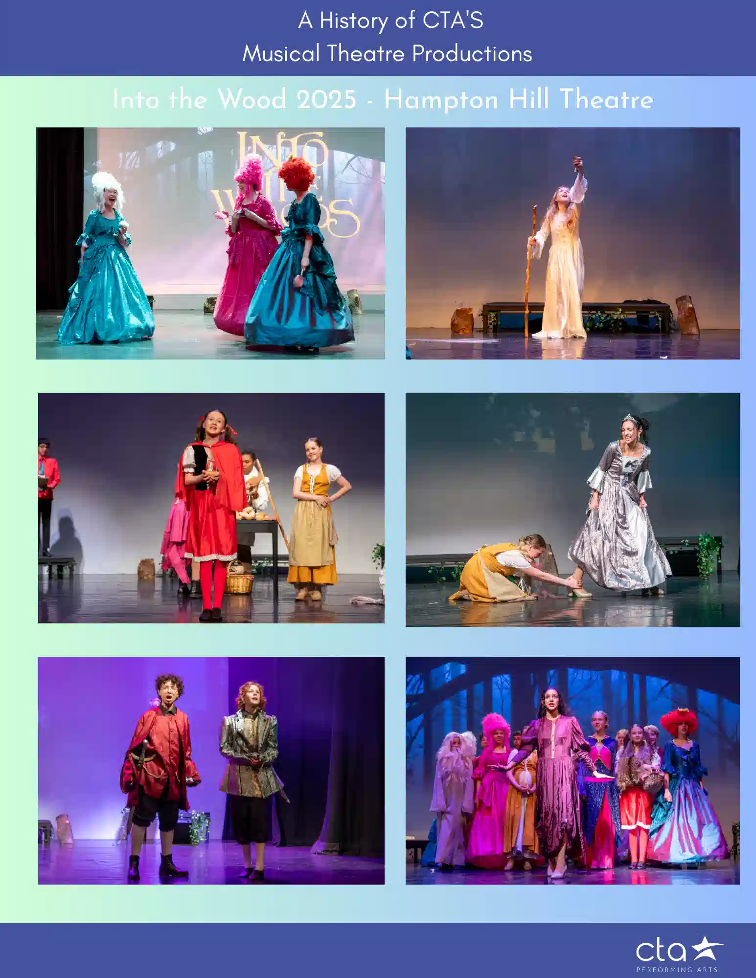 History if CTA's Musical Theatre Productions