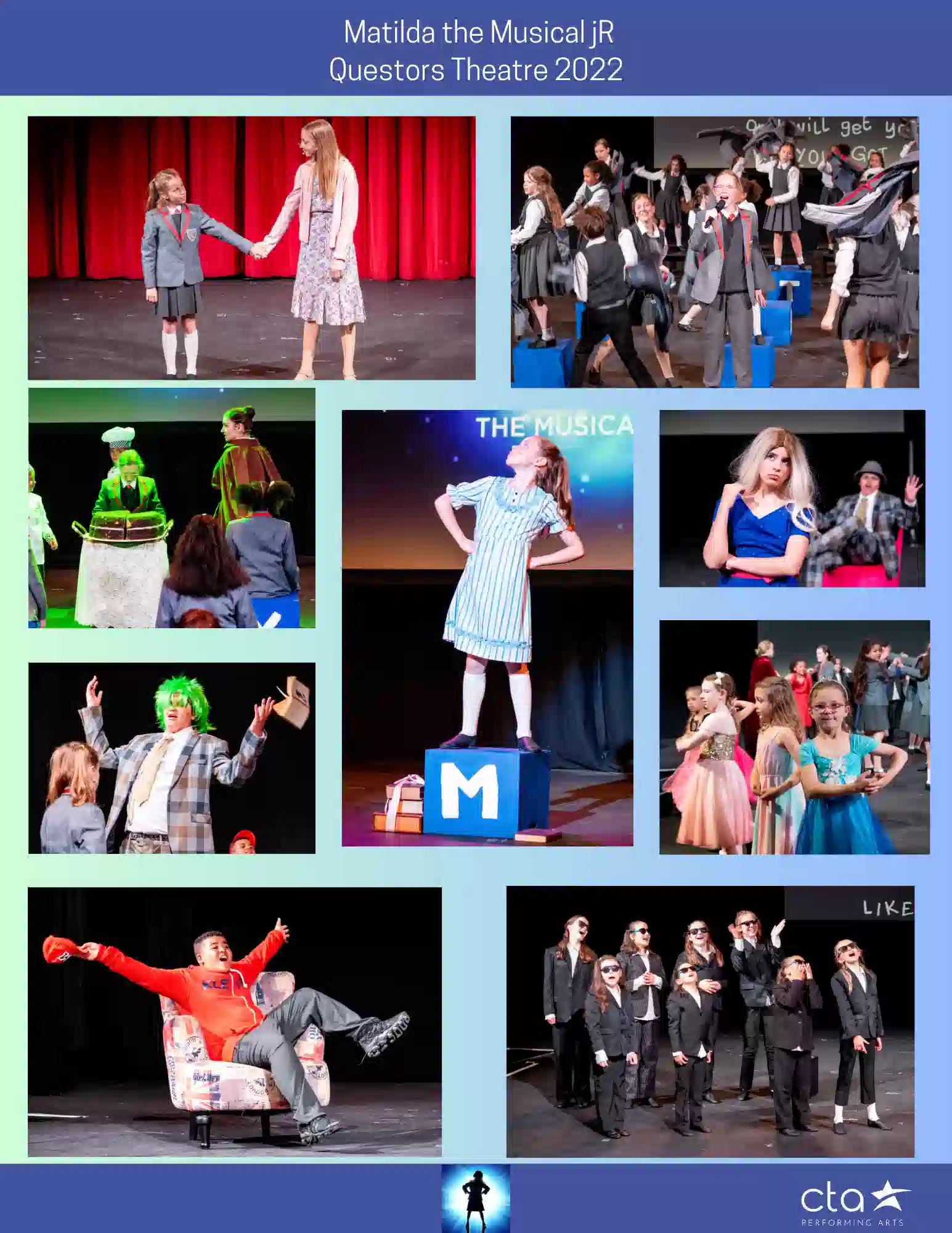 Matilda The Musical jR Questors Theatre 2022